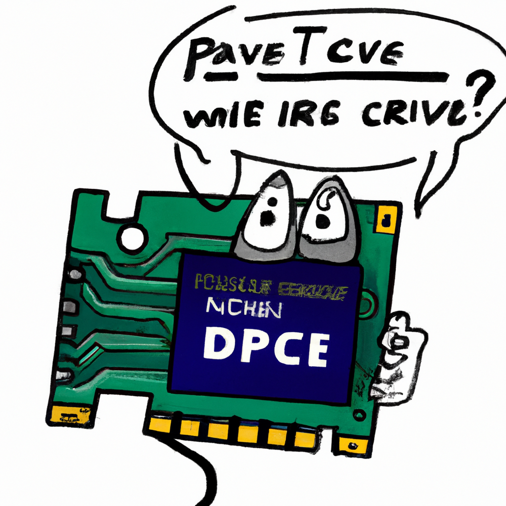 DALL-E Generated: PCIe NVEe Drive