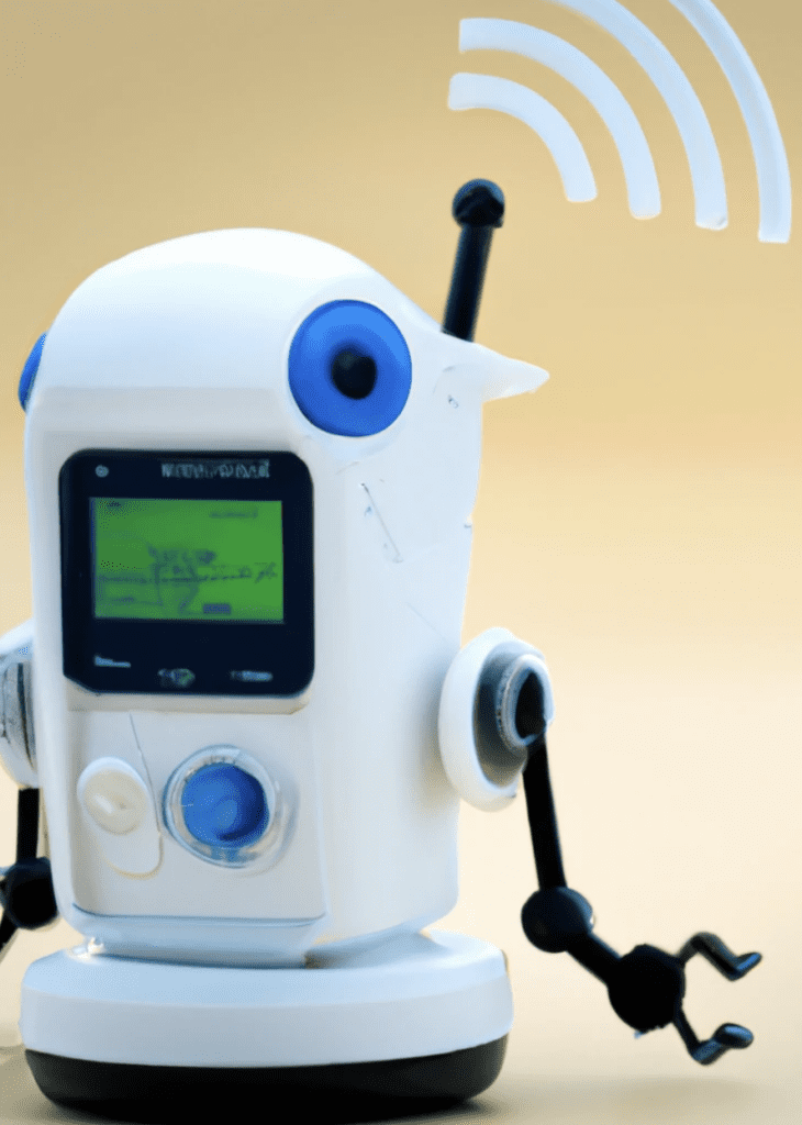 Strangely Derpy Robot Connecting To Wifi